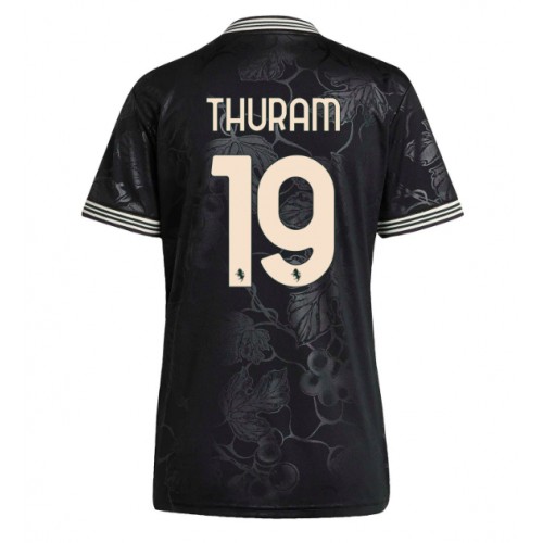Stroje piłkarskie Juventus Khephren Thuram #19 Koszulka Trzeciej dla damskie 2025-26 Krótki Rękaw